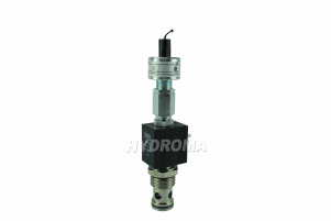 SOLENOID OPERATED VALVE 2-WAY WITH PROXIMITY SENSOR