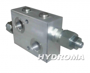 PRESSURE RELIEF VALVE - DUAL CROSS OVER, DIRECT ACTING